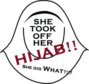 she took off her hijab